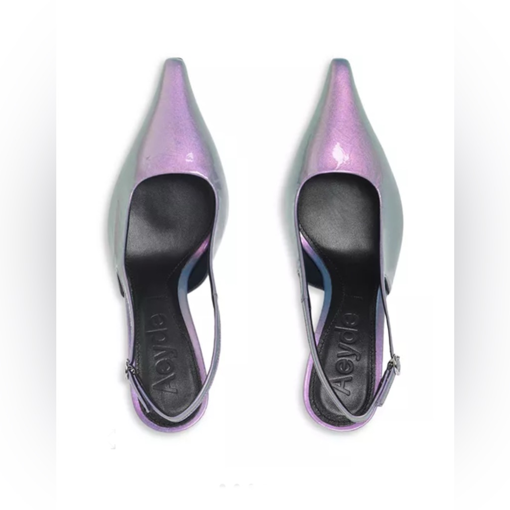 Aeyde Women's Fernanda Pointed Toe Slingback Pumps New